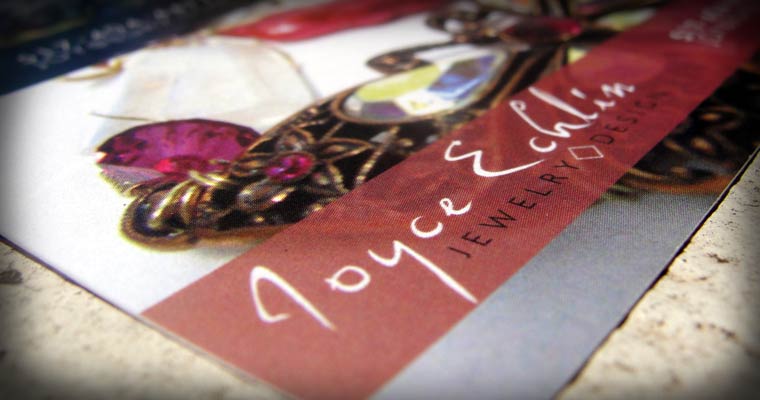 Joyce Echlin: Jewelry Artist [Business Cards / 2009] (3 of 3)